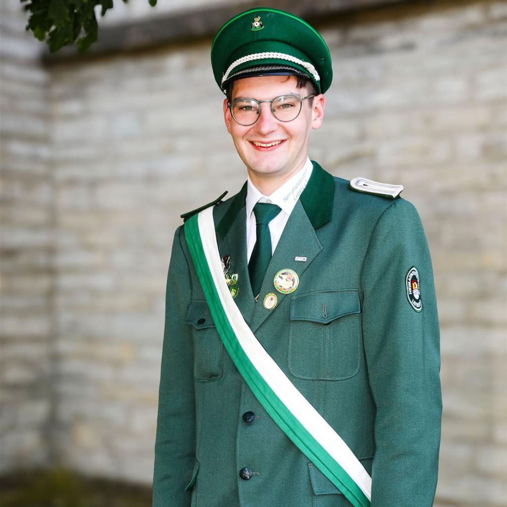 Jungschützenmeister Fabian Schmidt