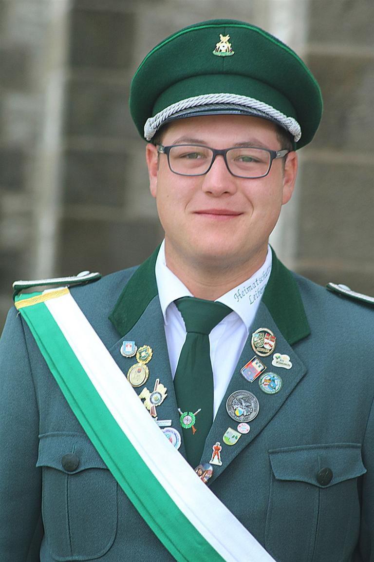 Fahnenoffizier (2.Fahne) Marcel Sieren