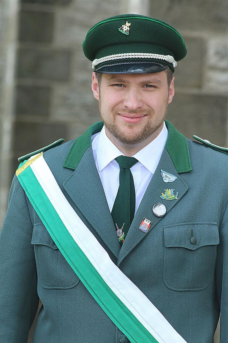 Fahnenoffizier (1.Fahne) Patrick Donschen