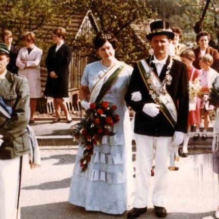 1967 1. Tag Ottilie und Walter Füser