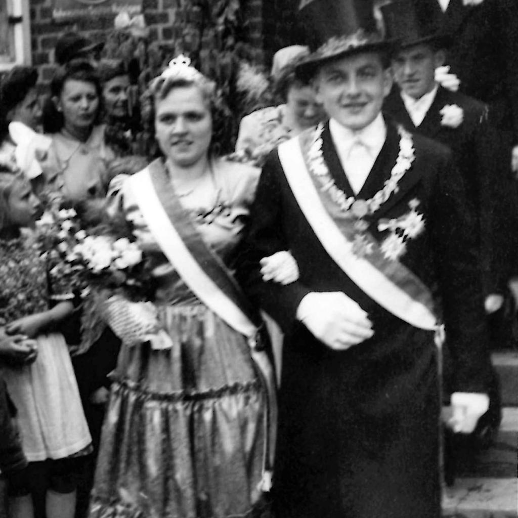 1949 1. Tag Klementine Rustemeier und Walter Hesse
