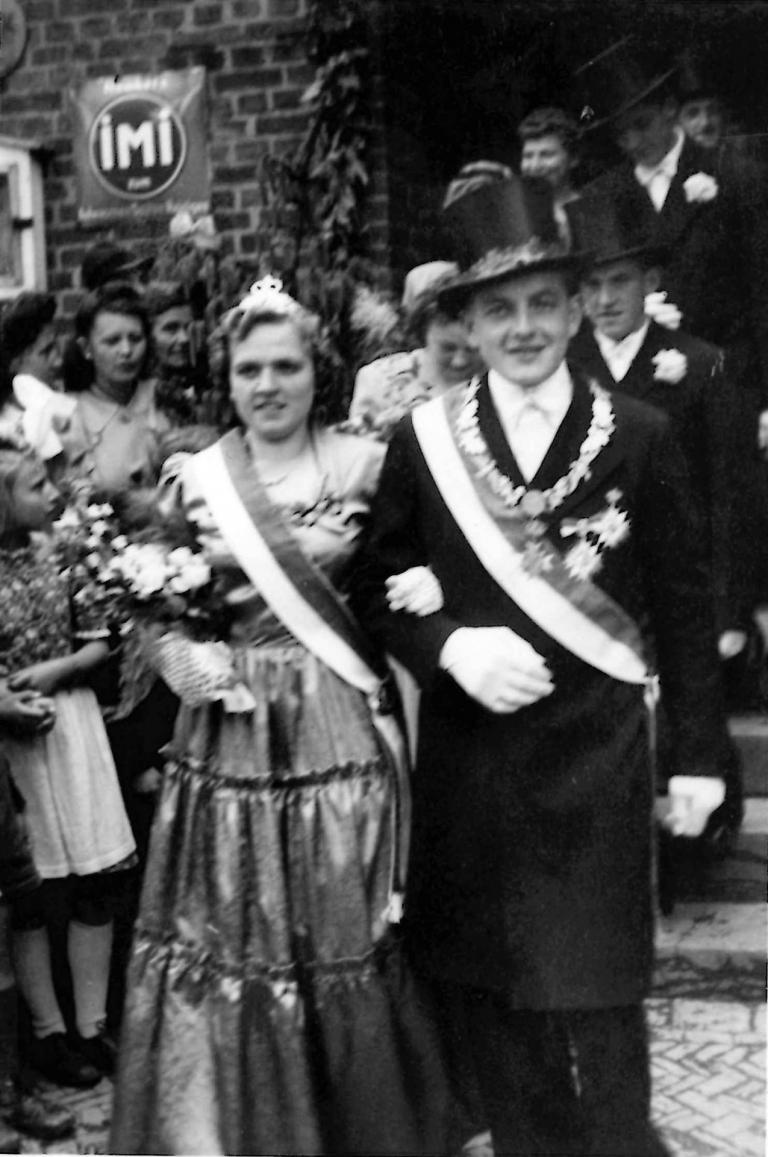 1949 1. Tag Klementine Rustemeier und Walter Hesse